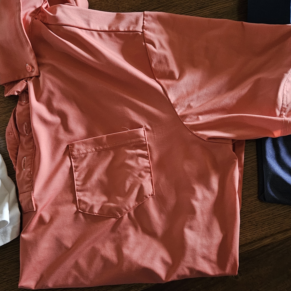 Men's Coral Polo Shirt